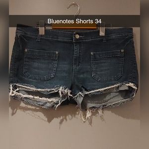 Ripped Jeans Shorts